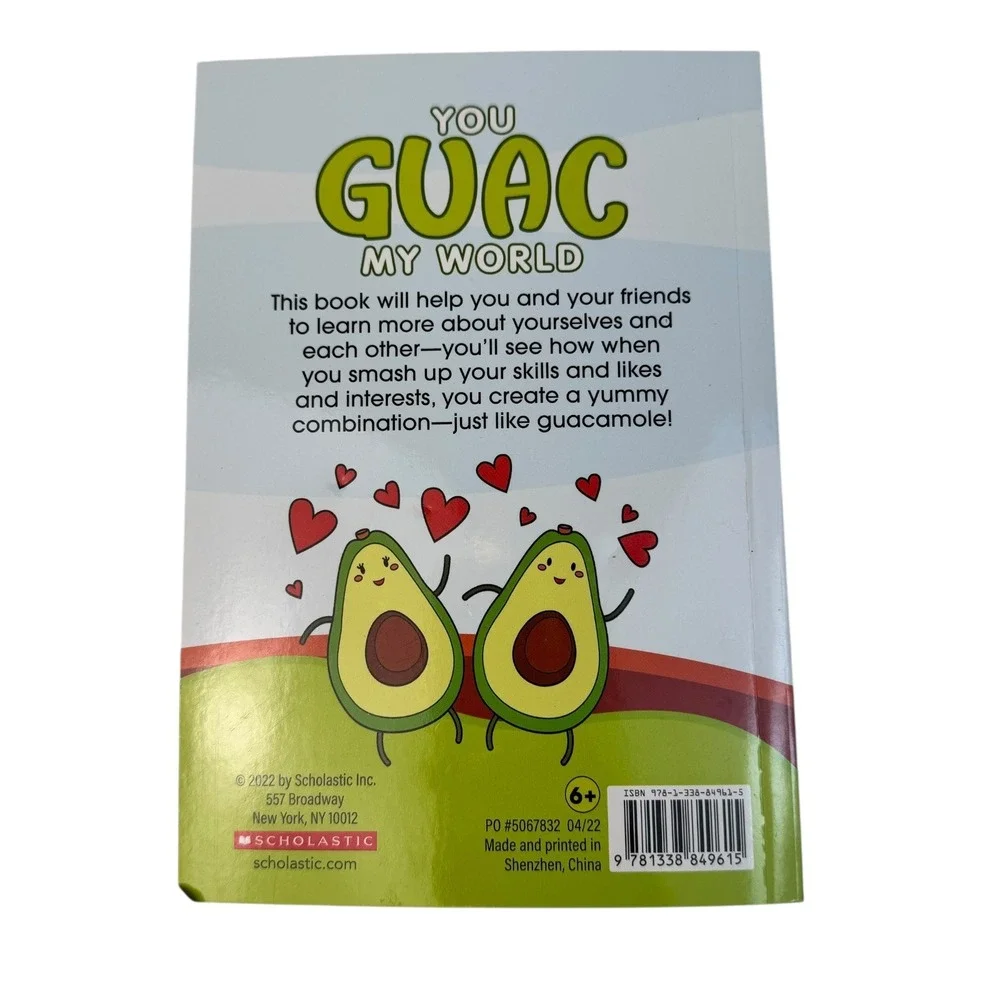 You Guac My World A Best Friends‎ Smash Up Book Scholastic Kids Activity Journal